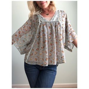 Love Posh Boho Festival Top